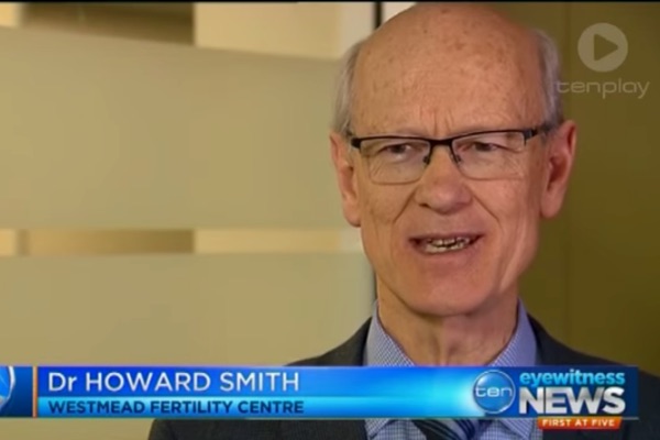 Dr Smith on channel 10 news discussing fertility education in schools